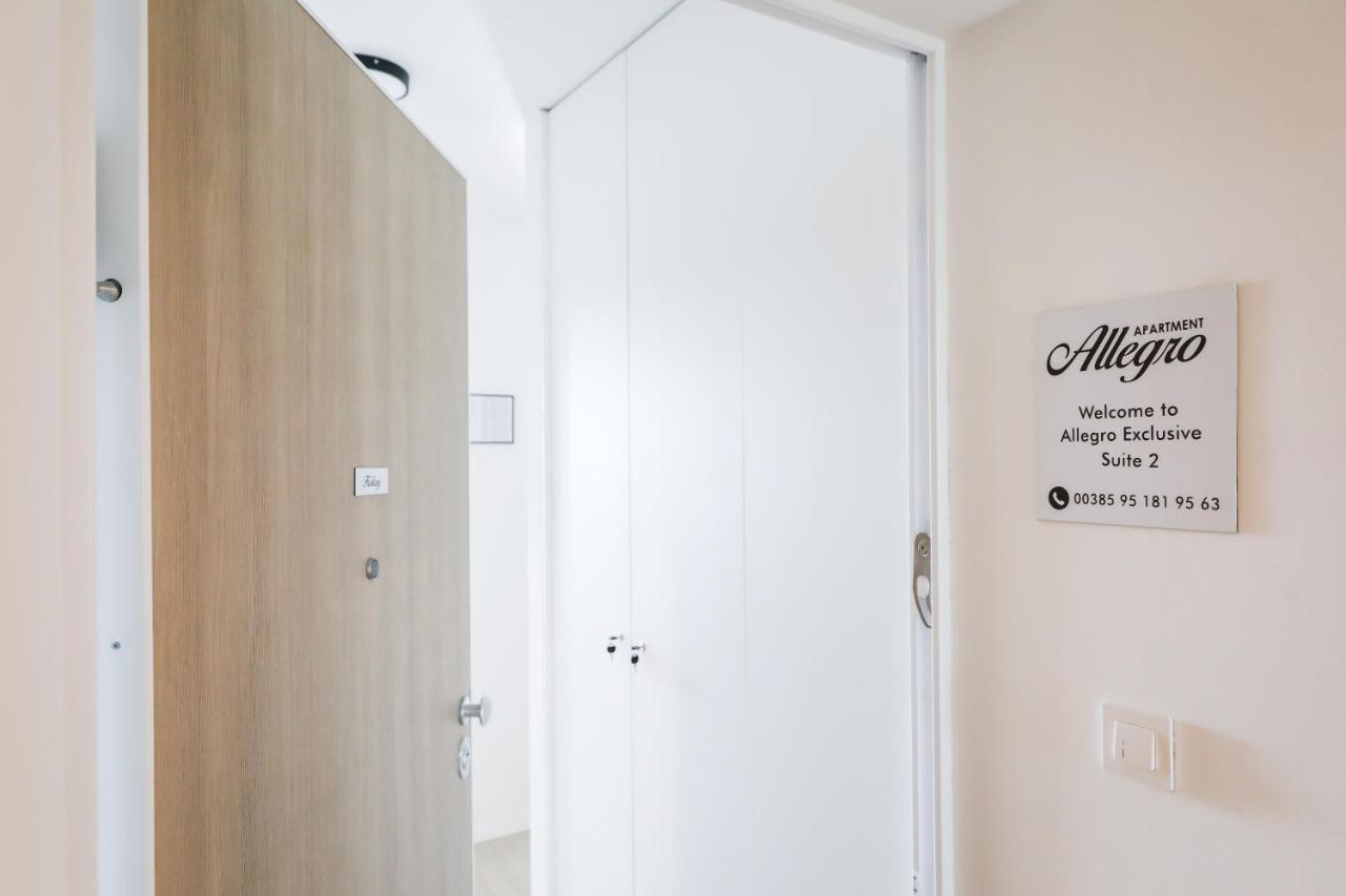 Allegro Exclusive Suite 2 With Private Parking And Balcony Zadar Eksteriør bilde